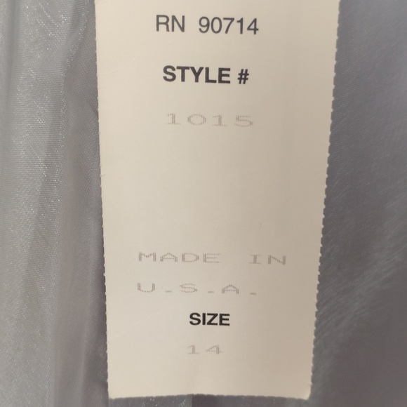 J.B.S. Ltd. A-line Organza Long Skirt - NWT - Picture 13 of 15